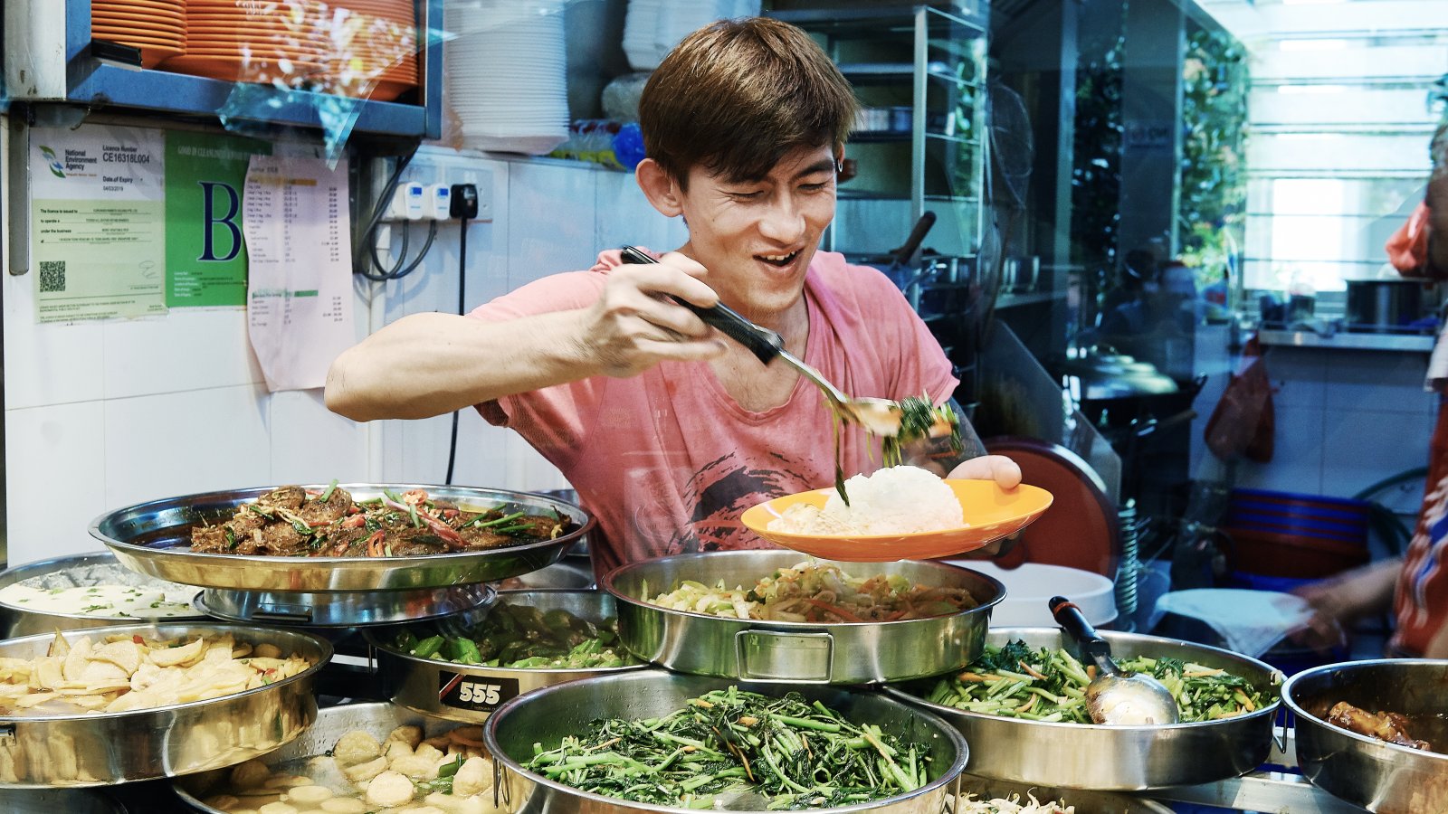 Hawkers in Singapore