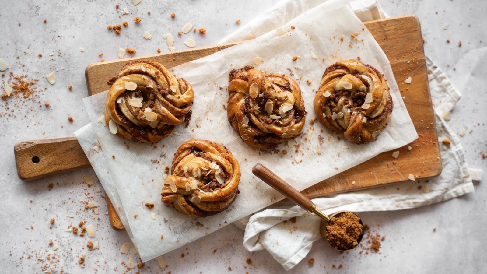 Cinnamon buns van bakkerij Läcker