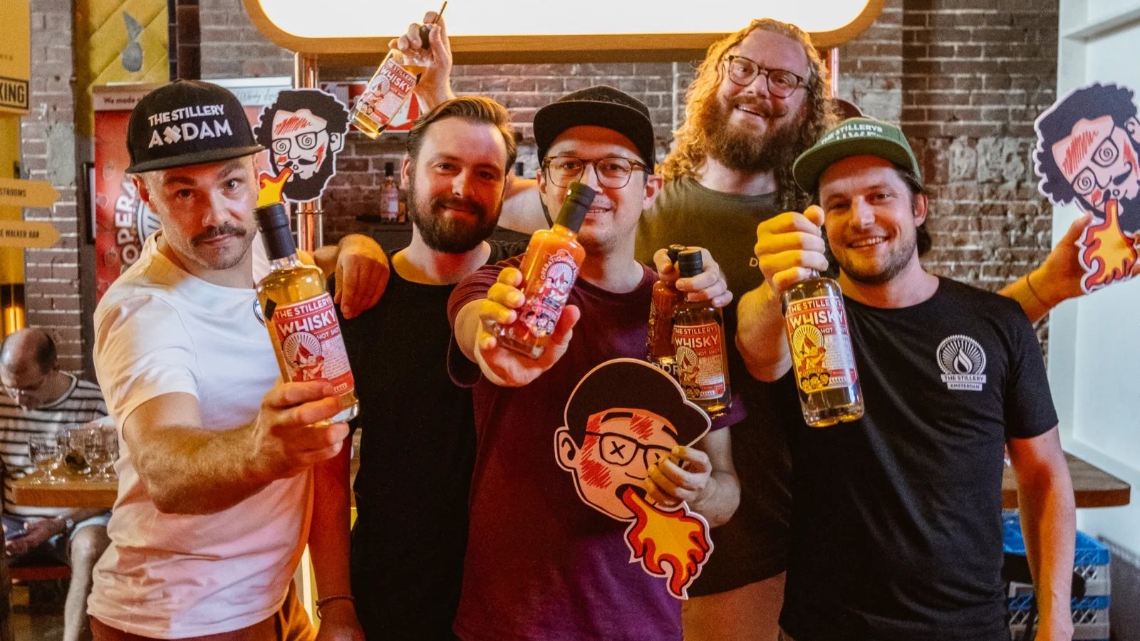 De Cityguys met hun eigen hot sauce