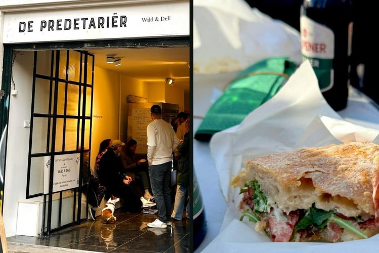 Plantaardig + wild: bij de Wild & Deli van De Predetariër in Amsterdam koop je broodjes hert of gans