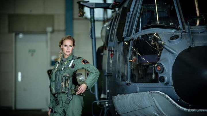 Militair vlieger Dominique Schreinemachers: stoere chick met soft skills
