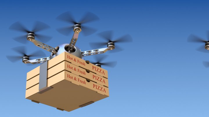 Fooddelivery met drones komt stapjes dichterbij 