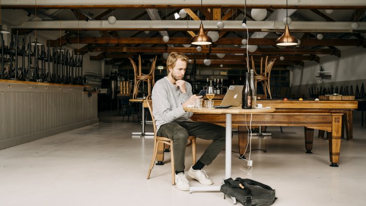 Restaurantmanager Xander Waller analyseert zijn aanbod