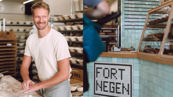 Desembakkerij Fort Negen produceert op één dag zo’n 1.000 kg deeg.