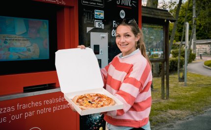 Gespot in België, en nu ook in Nederland: 24/7 pizza-machines die in 3 minuten verse pizza’s bereiden