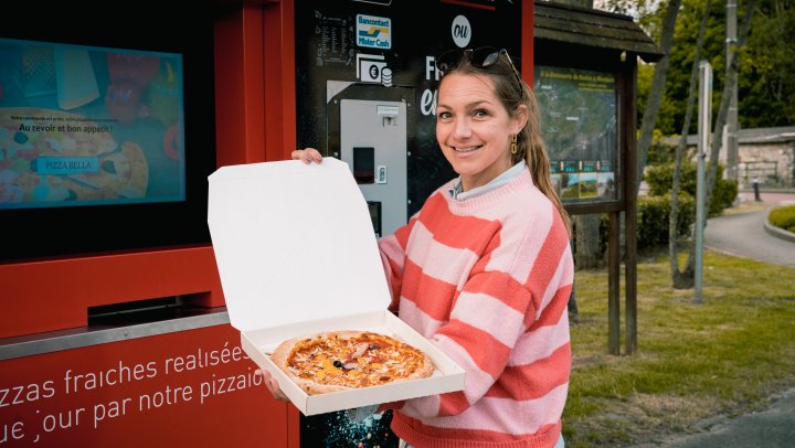 Gespot in België, en nu ook in Nederland: 24/7 pizza-machines die in 3 minuten verse pizza’s bereiden