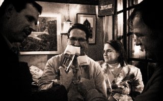 In de kroeg bepaalt niet Trump het sentiment, maar de barman