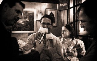 In de kroeg bepaalt niet Trump het sentiment, maar de barman