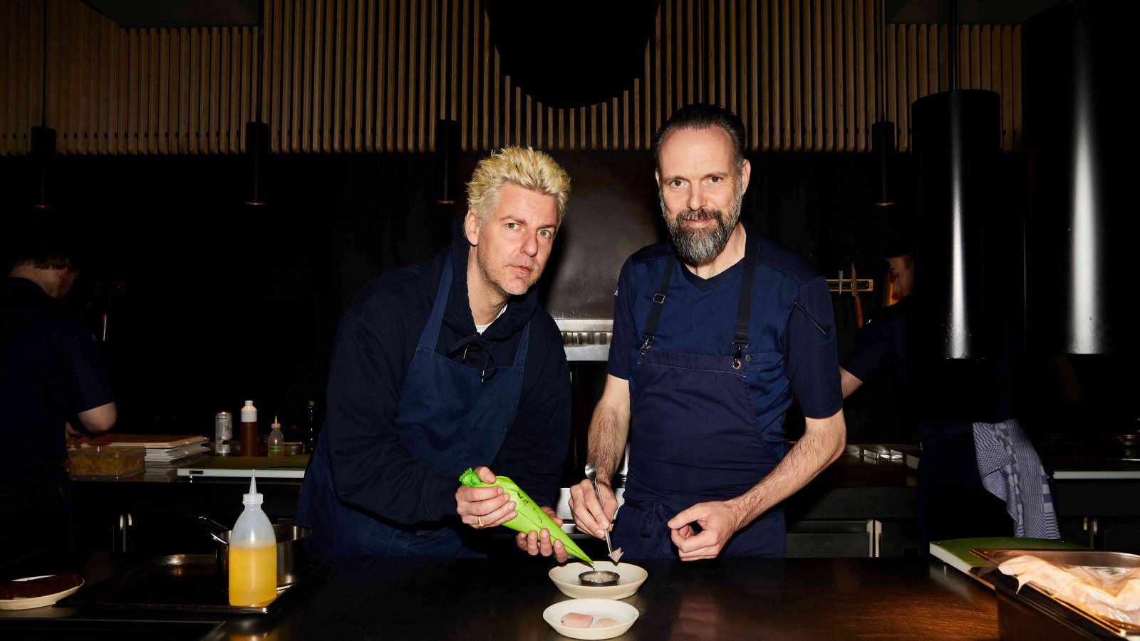 Freddy Tratlehner en Emile van der Staak, Foto door Lidian van M