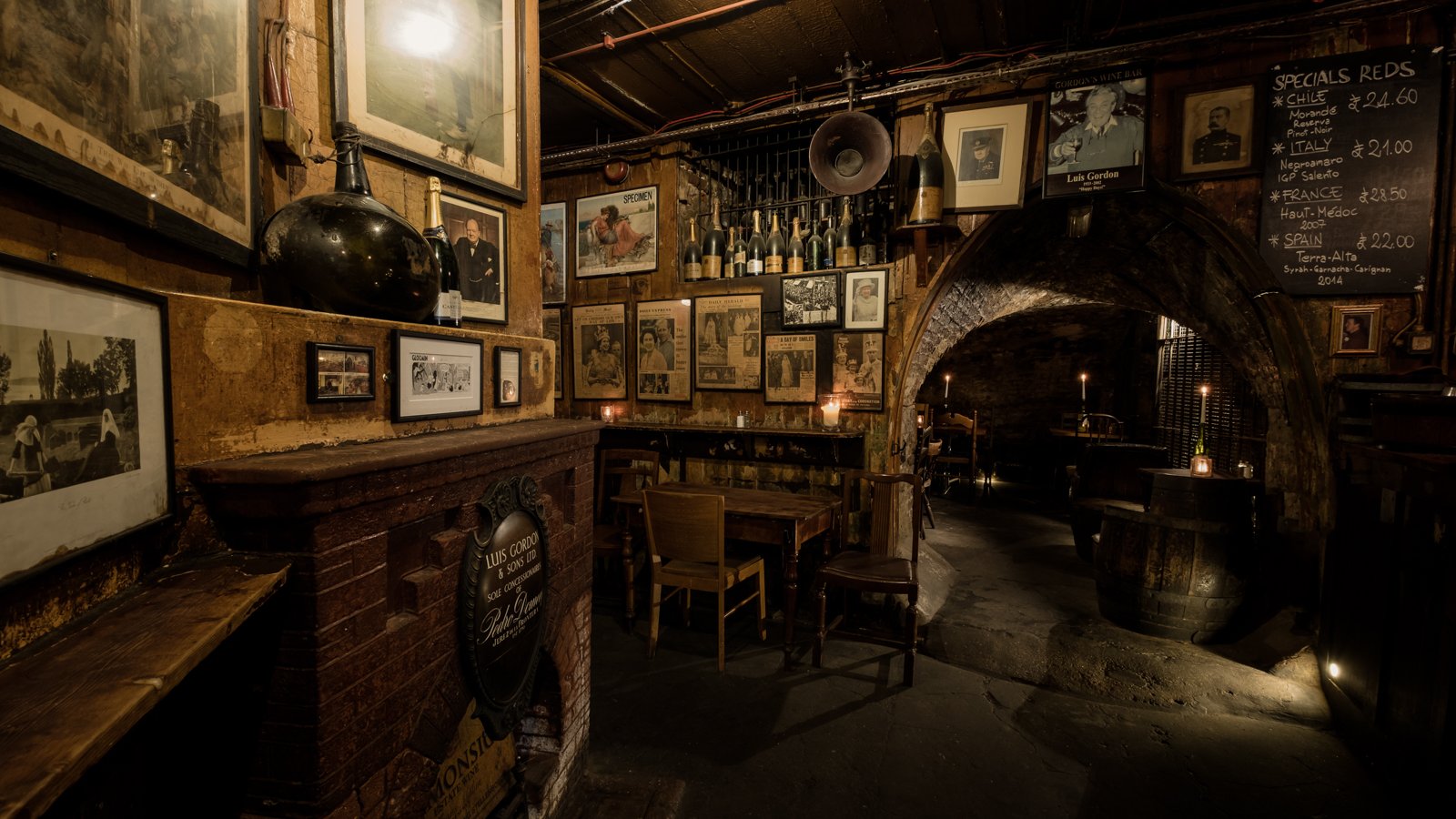 Londen must visit: Gordons Wine Bar