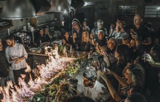 A gastro-rave in Tel Aviv