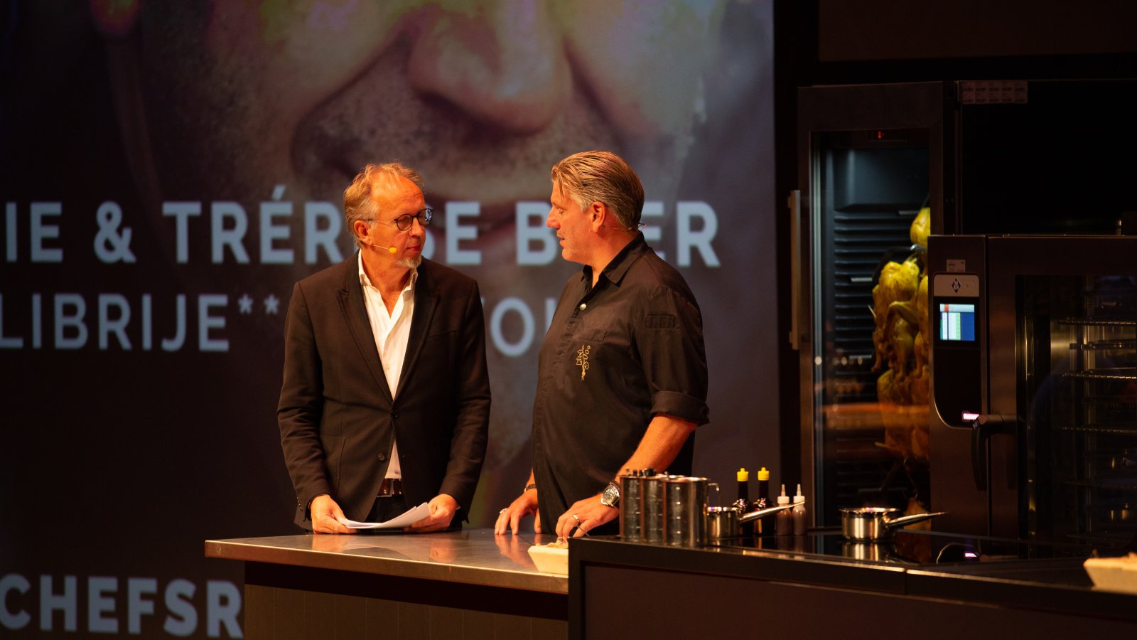 Hans Steenbergen (links) en Jonnie Boer (rechts) in 2018