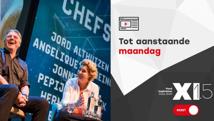 Food Inspiration Days dit jaar helemaal digitaal op 19 oktober