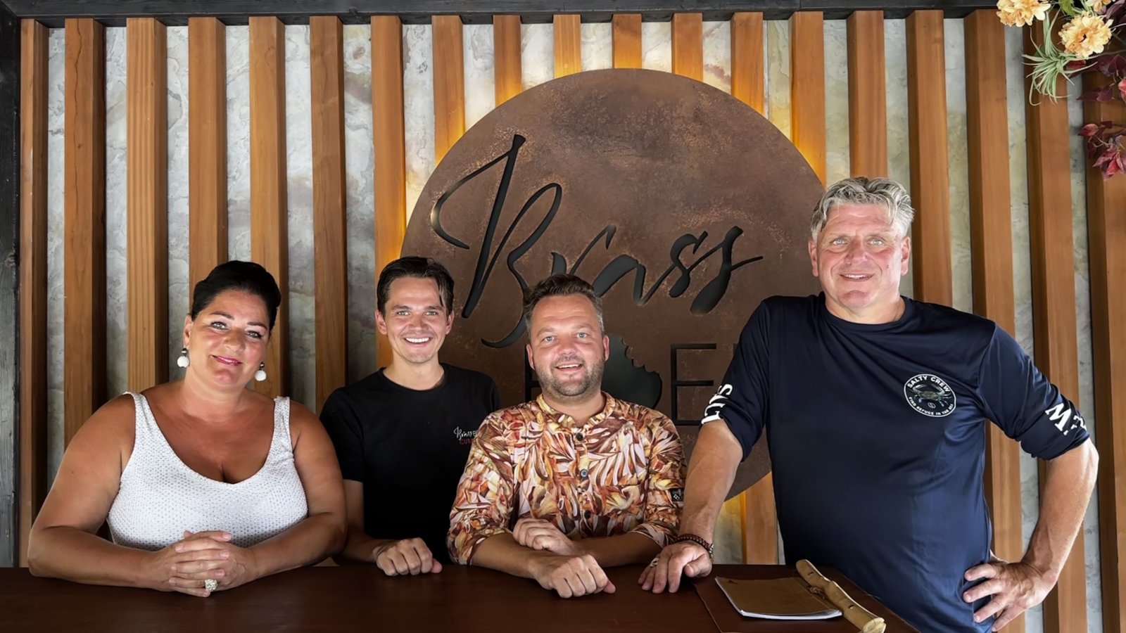 Het team van Brass Boer CuracÌ§ao