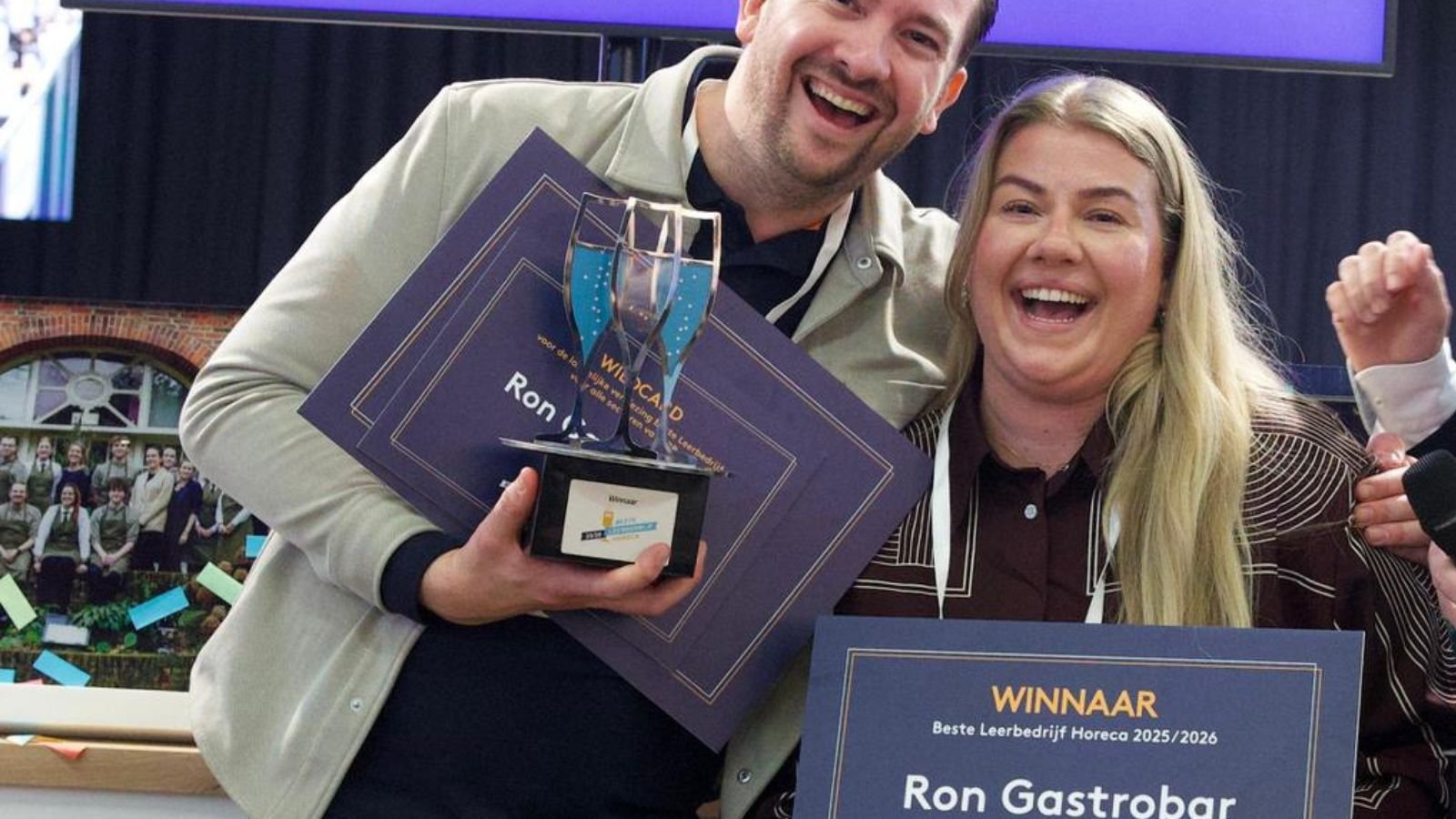 Jeroen Oosterveen en Robin van den Pol van Ron Gastrobar,
