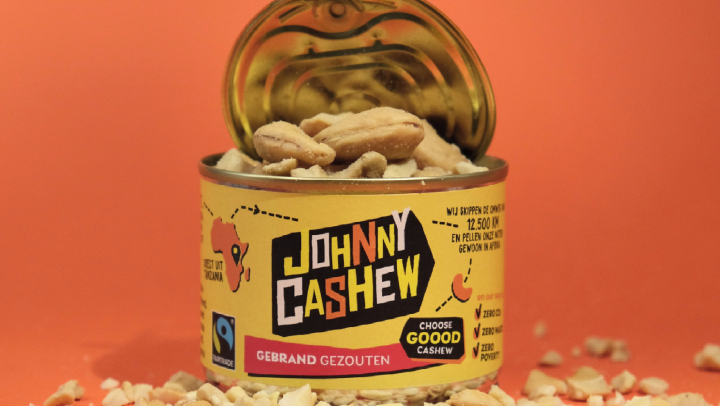 Start-up van de maand | Klimaatneutrale cashewnoten van Johnny Cashew 