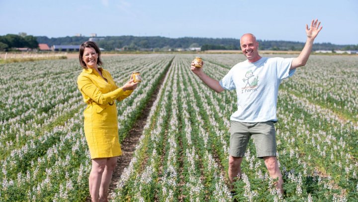 Bonen battle: duurzaam lupine strijdt met soja