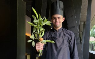 Spaanse sterrenzaak Les Cols** serveert ode aan vulkaangebergte