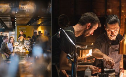 Zeven Amsterdamse topchefs kookten samen bij restaurant Wils*