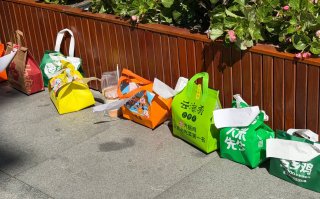 Alles kan bezorgd worden in Shanghai