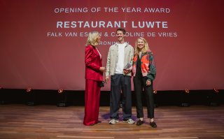 Luwte in Groningen wint Opening of the Year Award tijdens Michelin-uitreiking