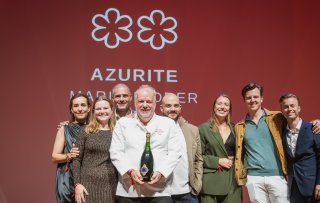 Mario Ridder flikt het opnieuw: twee Michelinsterren voor Azurite