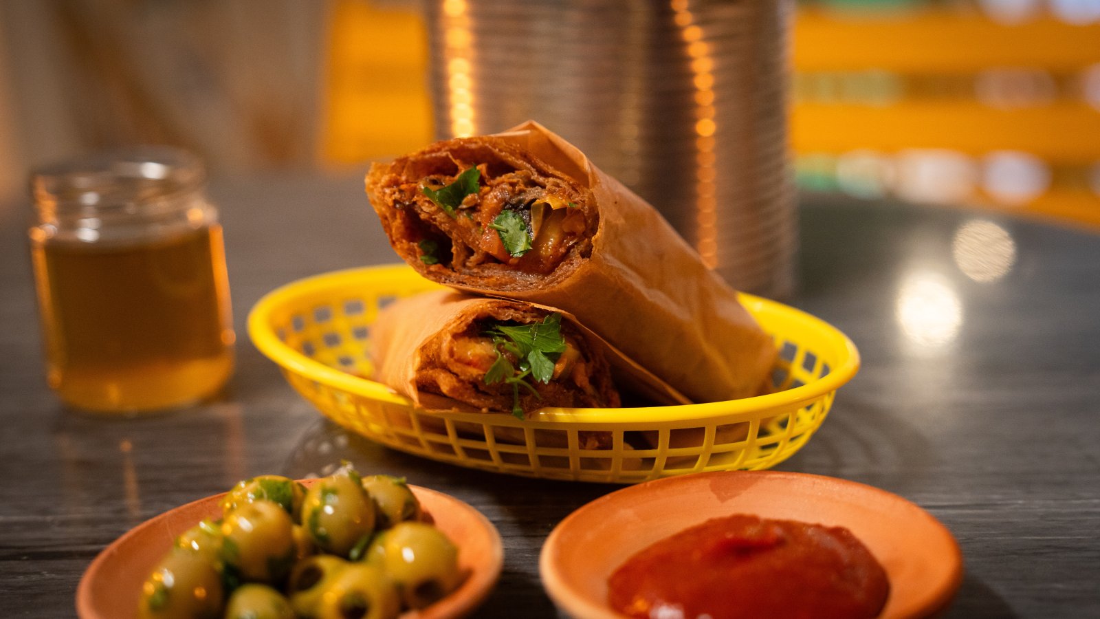 Marokkaans flatbread bij de Couscousbar