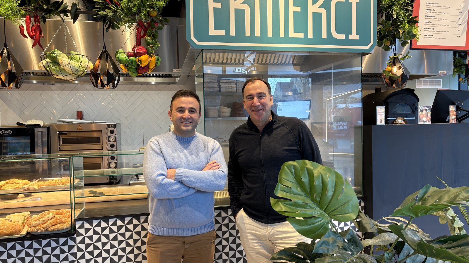 Murat Ilhan Cifi (links) en Aart Vogel (rechts)