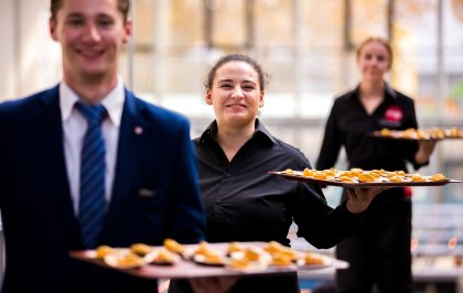 Bij veel eventcateraars gaat het licht bijna uit