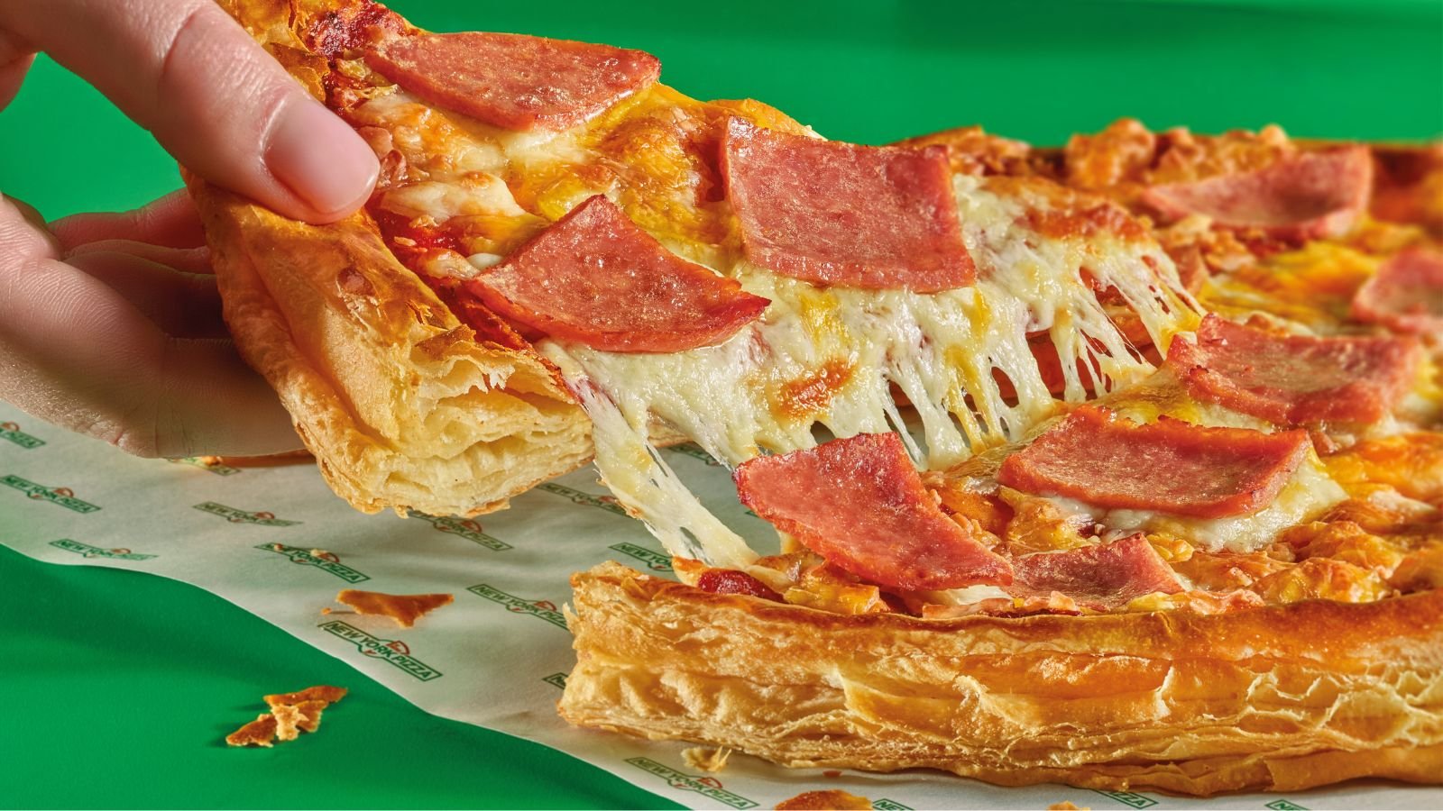 Pizza croissant