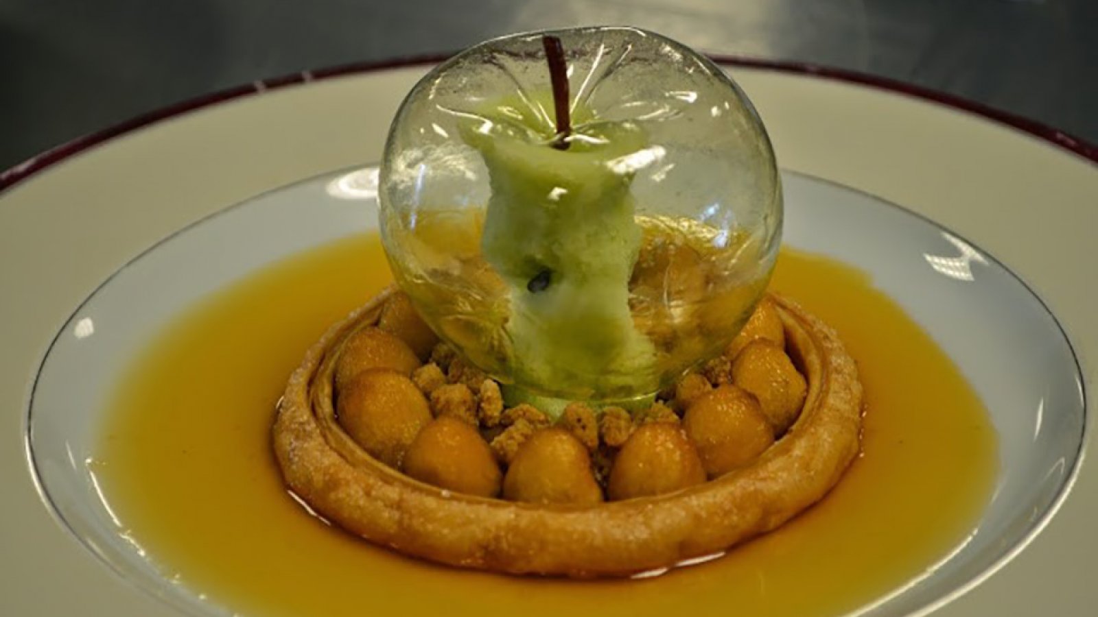 Pomme de verre, tijdloos signatuur dessert