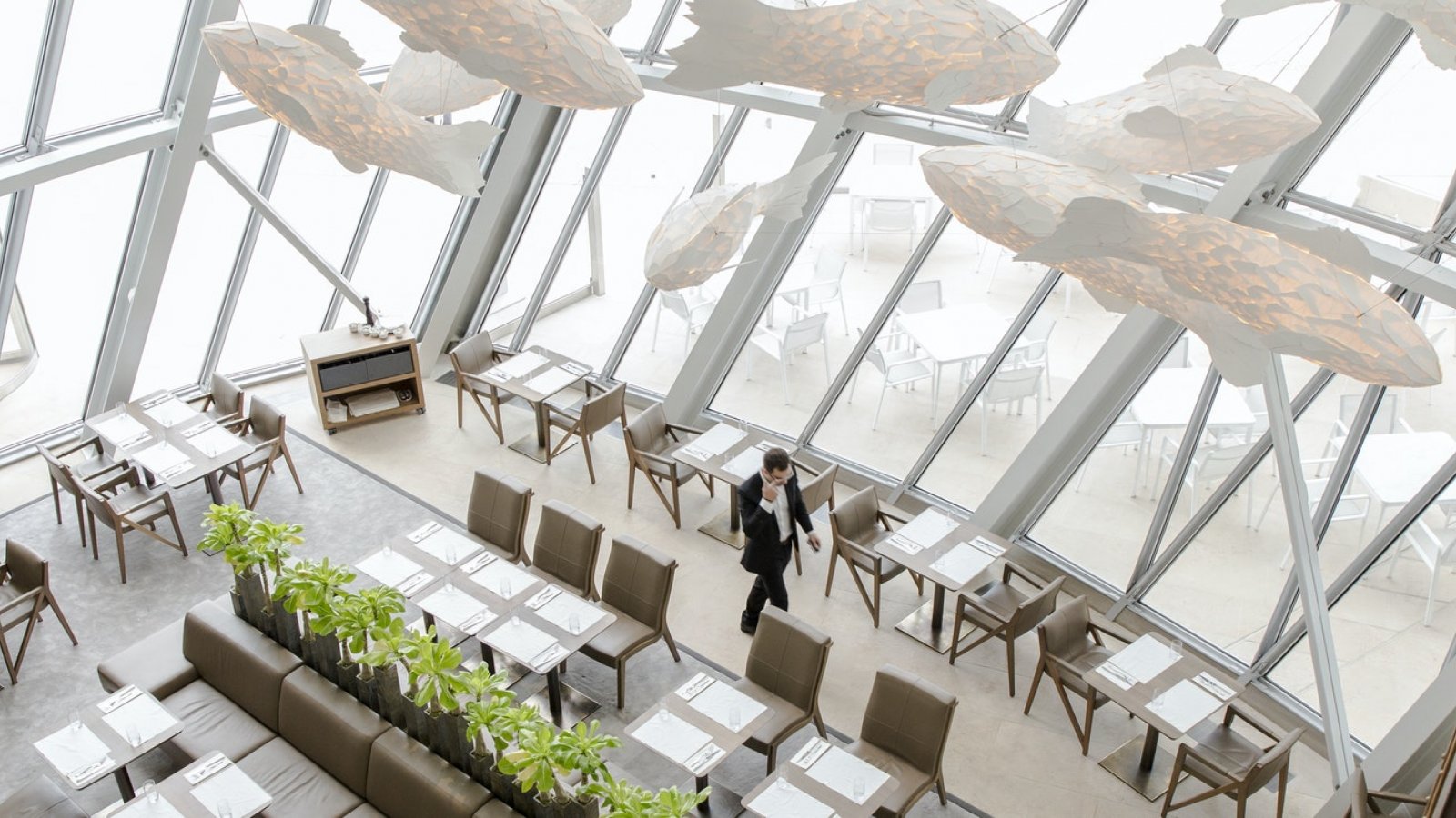 Restaurant Le Frank in Museum Fondation Louis Vuitton