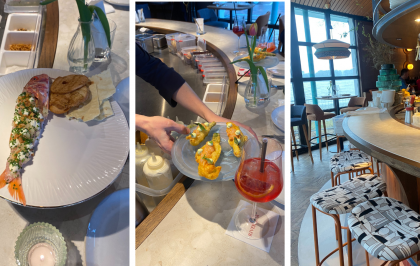 Bij River Bar in Rotterdam eet je Europese klassiekers: van pulpo tot beef Wellington