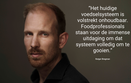 ‘We staan aan het begin van een grote revolutie in de voedselindustrie, en Nederland kan daarin voorop lopen’