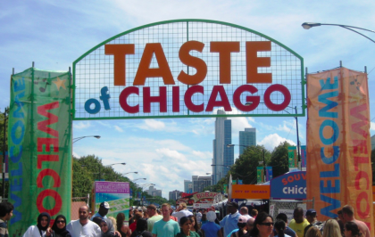 The taste of Chicago