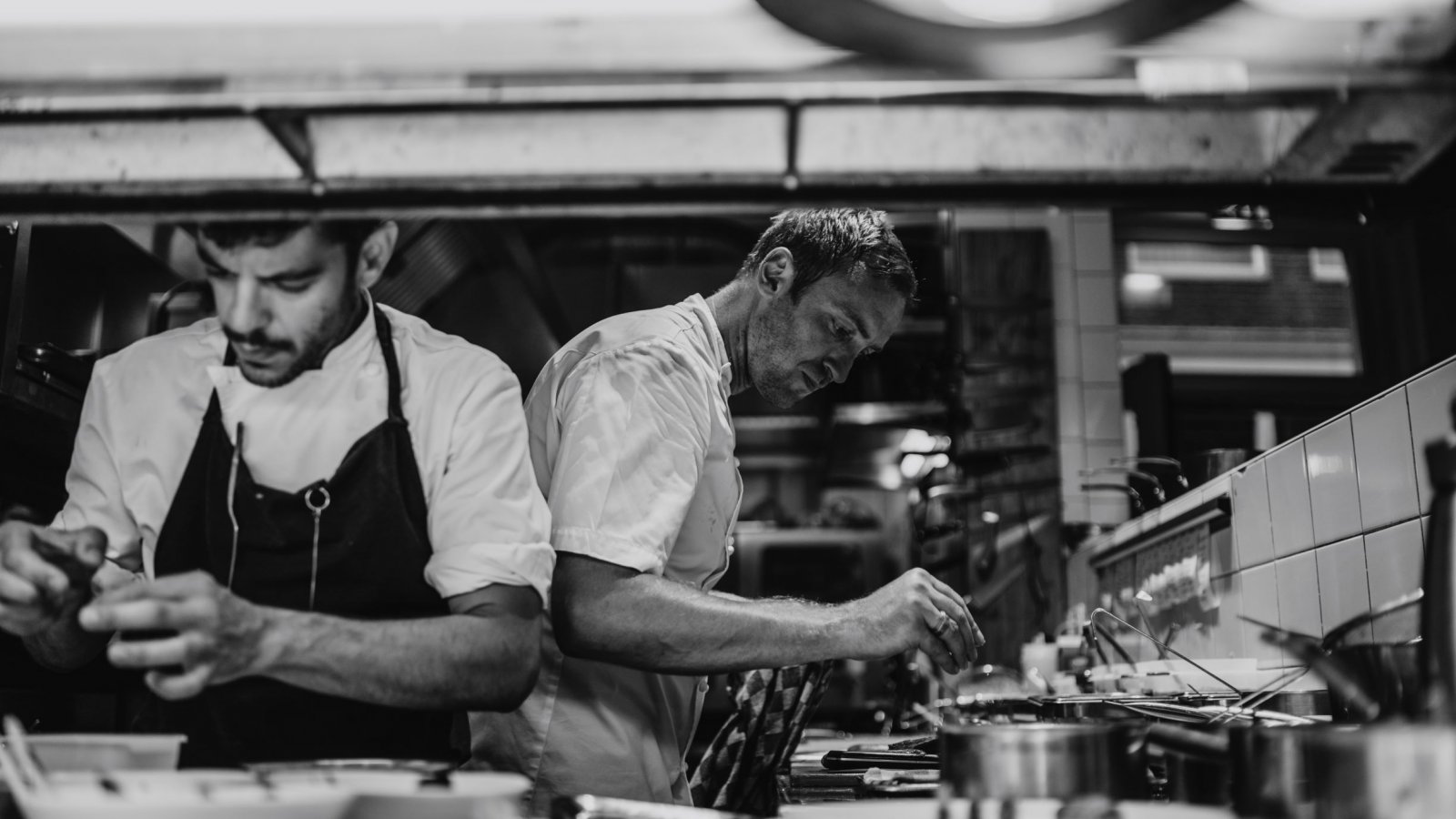 De keuken bij Kaagman & Kortekaas in Amsterdam. Door Chantal Arn