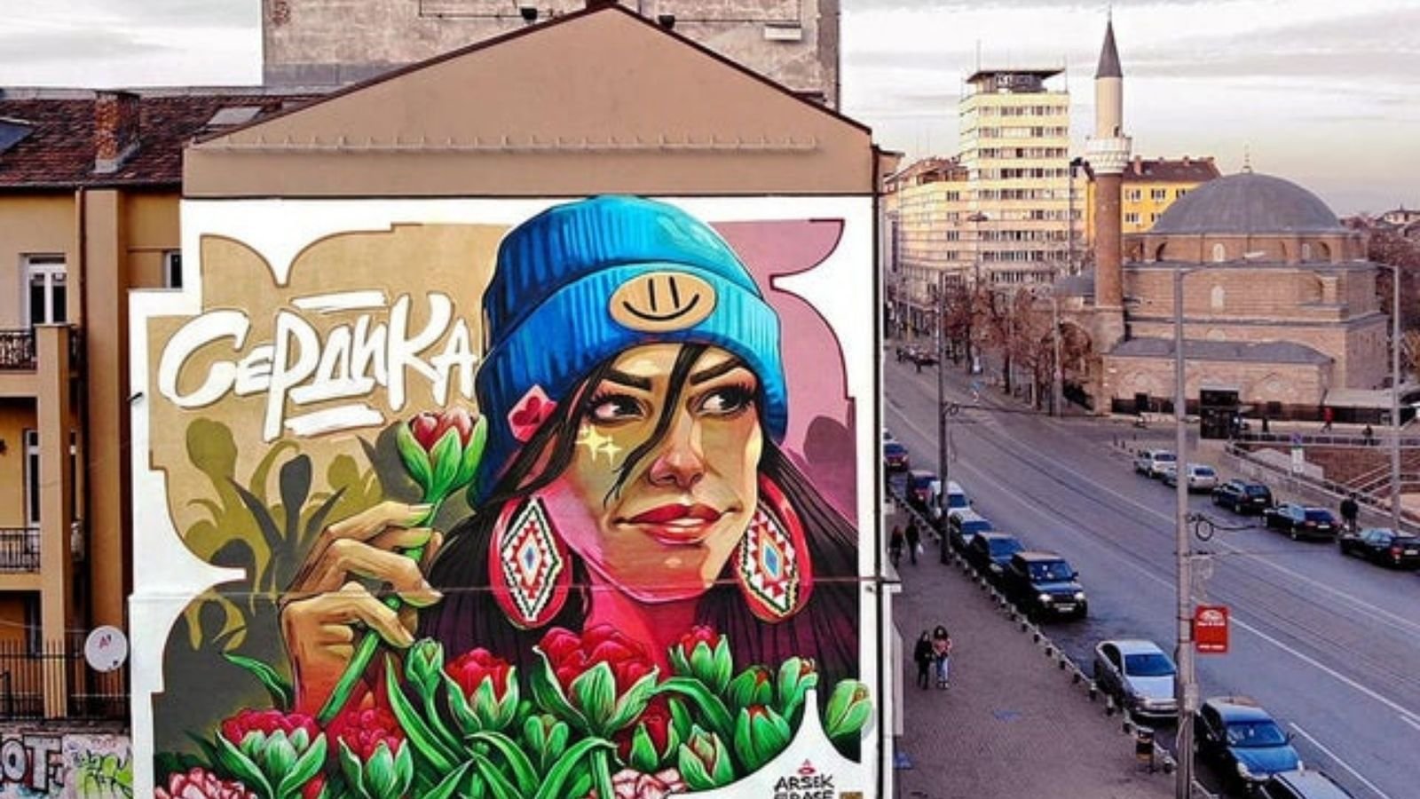 Sofia Bulgarije Streetart