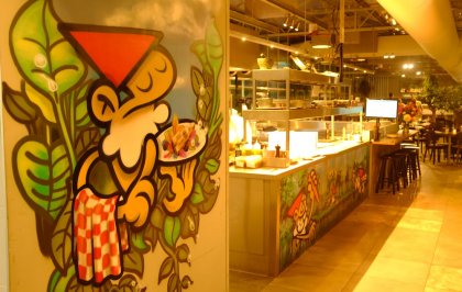 In het Utrechtse ‘kastaurant’ Stadsjochies eten gasten letterlijk van eigen bodem