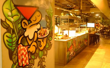 In het Utrechtse ‘kastaurant’ Stadsjochies eten gasten letterlijk van eigen bodem