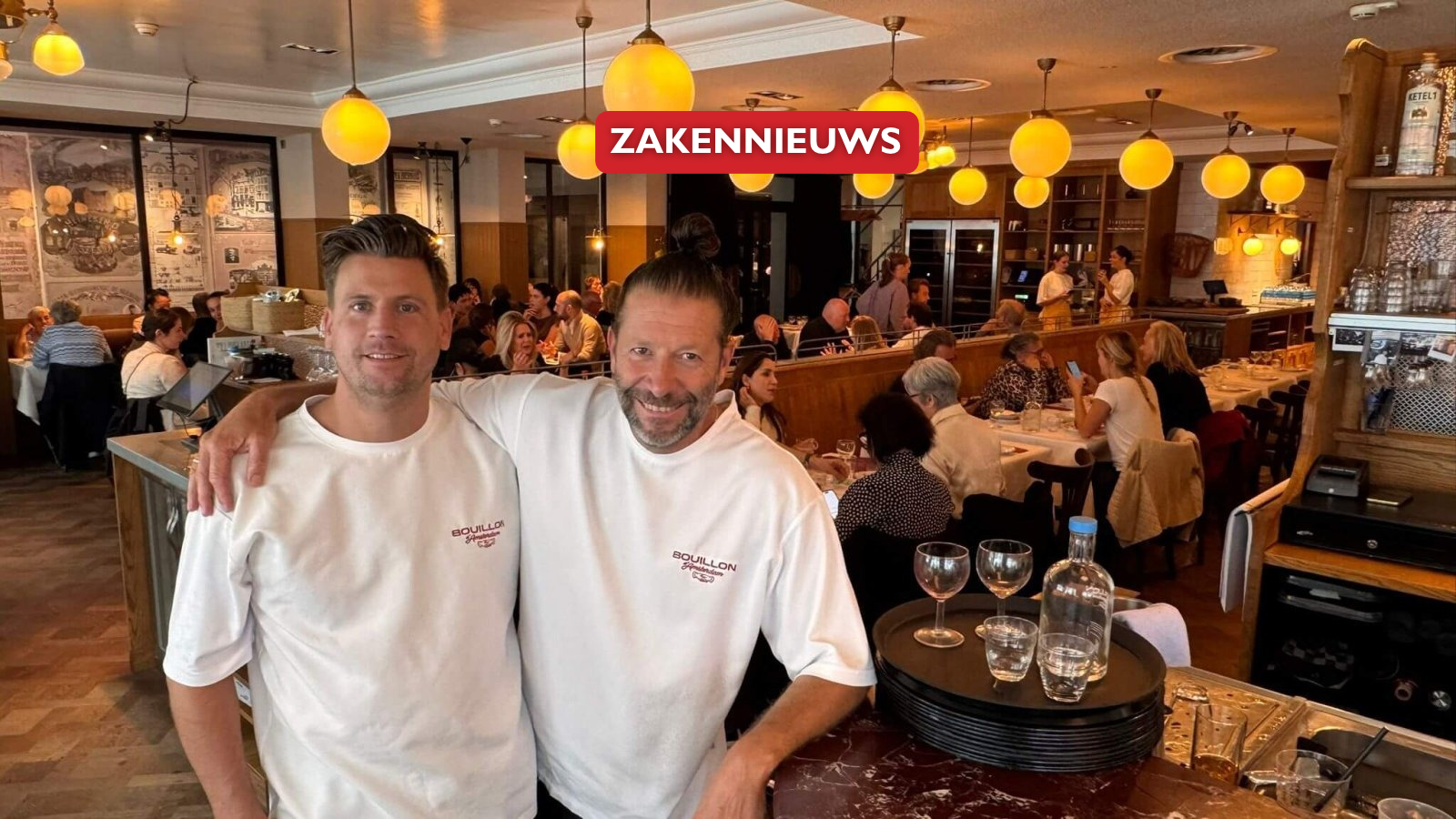 Tom de Rooij en Michiel van der Eerde van Bouillon d'Amsterdam