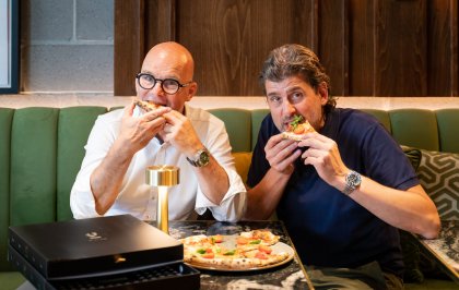 V Pizza is het nieuwste fast dining concept in Antwerpen, gedreven door technologie