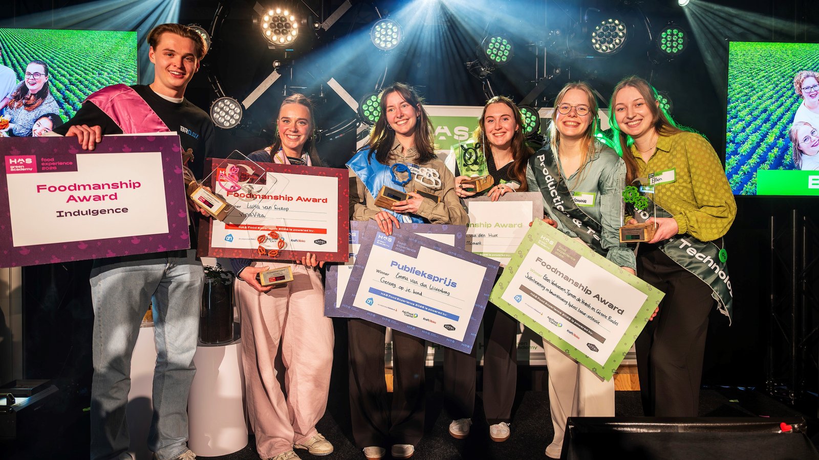 Winnaars HAS Food Experience