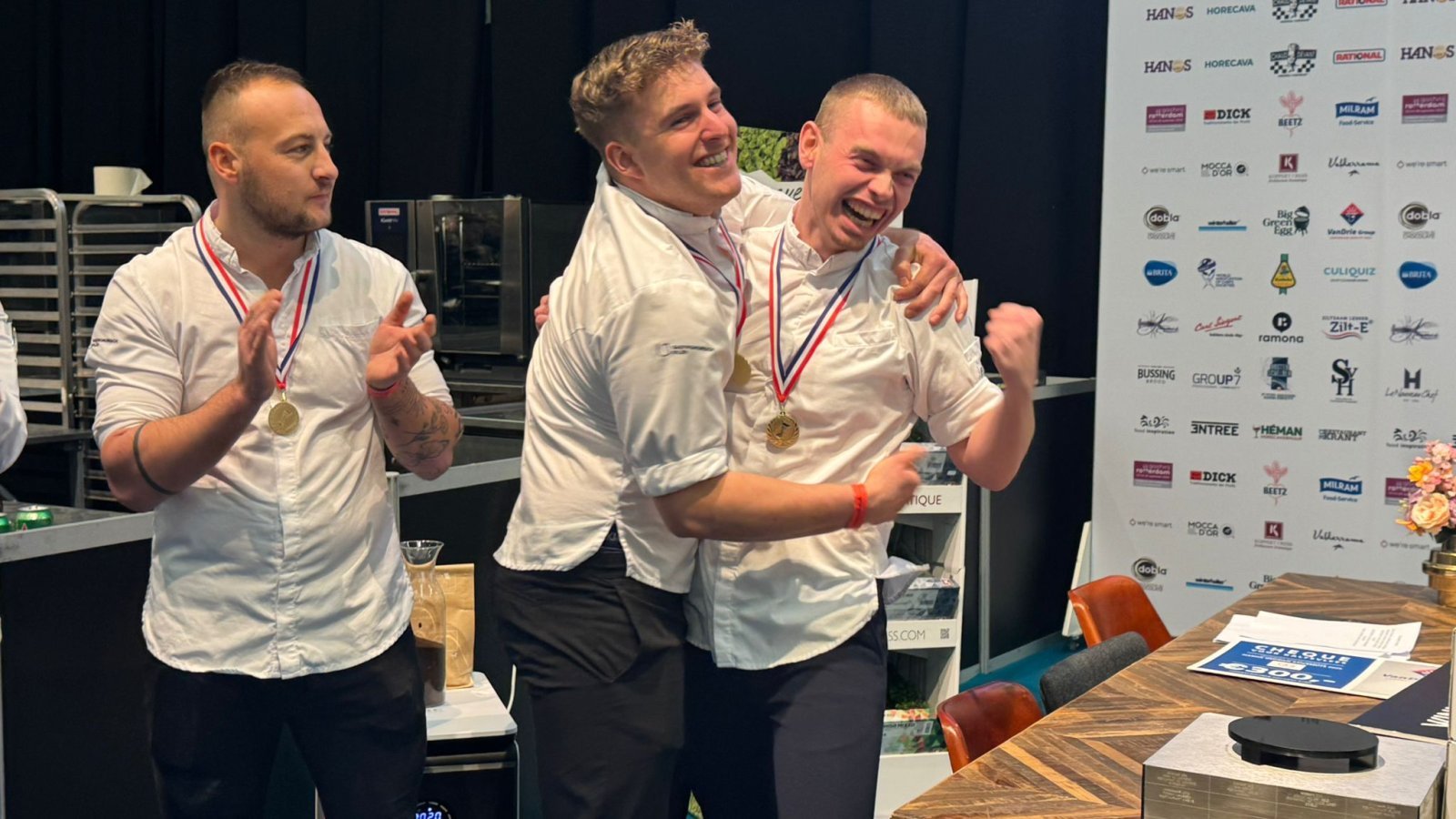 Winnaars gouden koksmuts 2025.