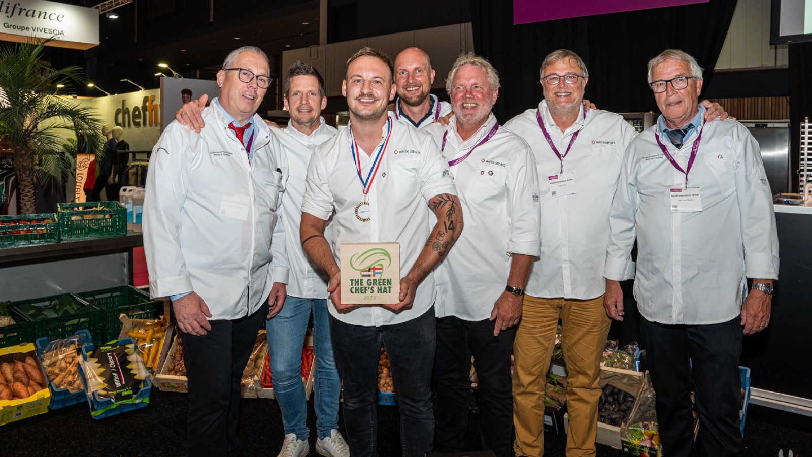 Yornie van Dijk wint Green Chef's Hat