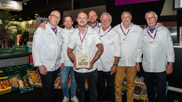 Yornie van Dijk van Basiliek* wint Green Chef’s Hat en andere winnaars