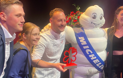 Yornie van Dijk wint Young Chef Award en krijgt een ster
