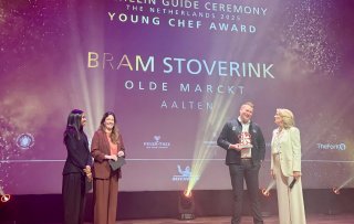 Bram Stoverink wint Young Chef Award en krijgt een ster