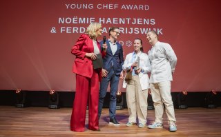 Noëmie Haentjens & Ferdy van Rijswijk winnen Young Chef Award en krijgen een ster