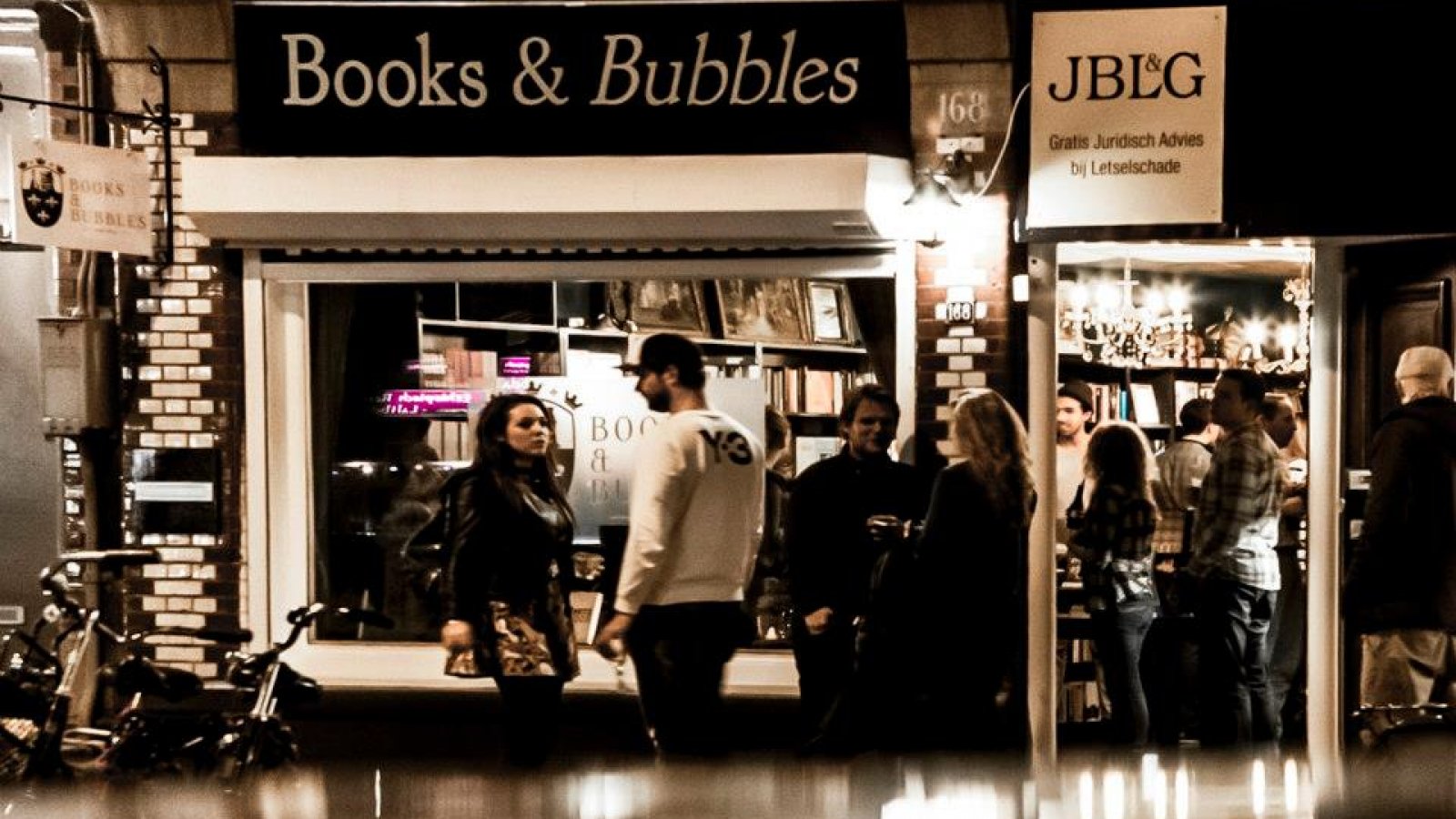 Crossover horeca: boeken en bubbels