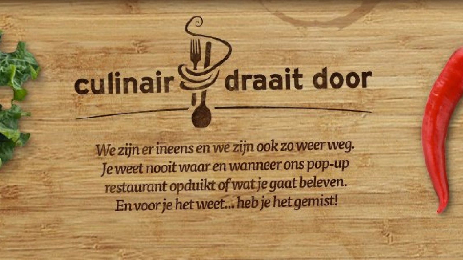 Culinair draait door